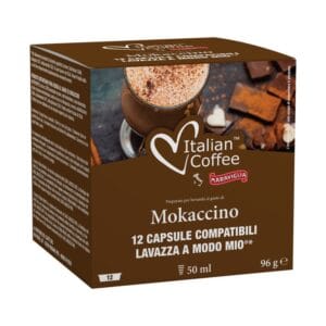 Mokaccino kapsle pro Lavazza a Modo Mio - 12 kapslí