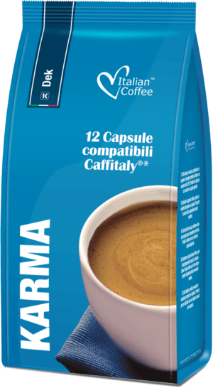 Karma Dek (káva bez kofeinu) kapsle pro Tchibo Cafissimo - 12 kapslí