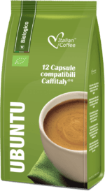 Ubuntu BIO 100% Arabica kapsle pro Tchibo Cafissimo - 12 kapslí