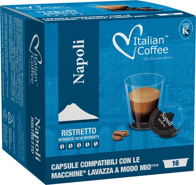 Napoli Ristretto Lavazza A Modo Mio Kapsle