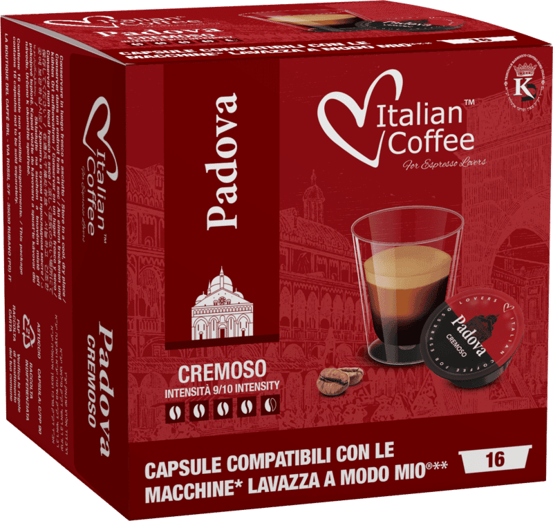 Padova Cremoso kapsle Lavazza A Modo Mio
