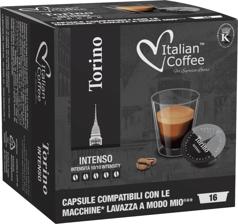 TORINO 16 kapslí Lavazza A Modo Mio