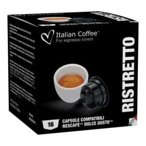 Ristretto Italské kávové kapsle pro Dolce Gusto - 16 kapslí
