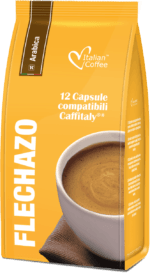 Flechazo - 100% Arabica kapsle pro Tchibo Cafissimo - 12 kapslí