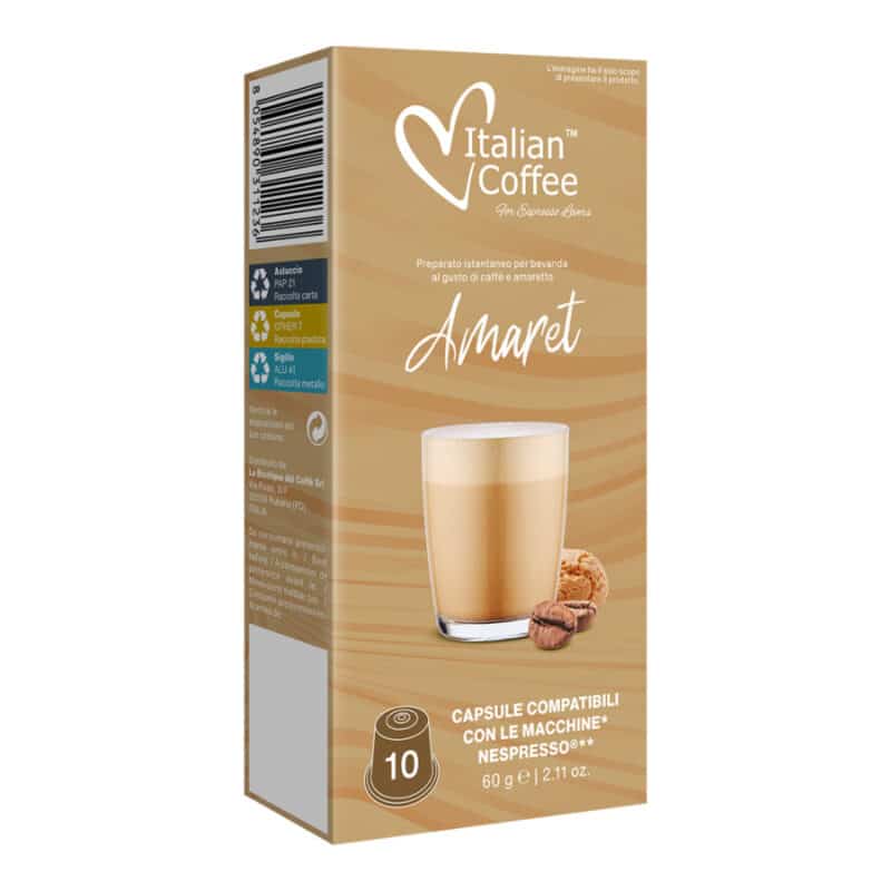 Amaretto italské kávové kapsle Nespresso