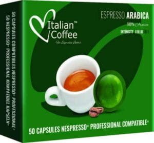 Italská káva Nepsresso Professional Arabica 50 kapslí
