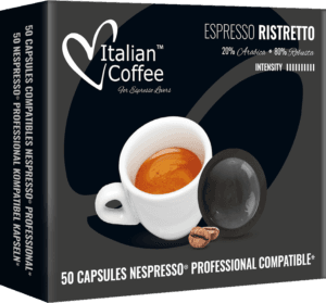 Italská káva Nepsresso Professional Ristretto 50 kapslí