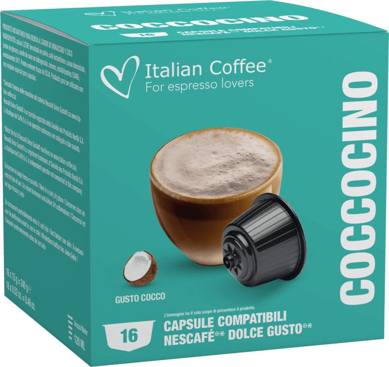 Kokosové kapsle Dolce Gusto