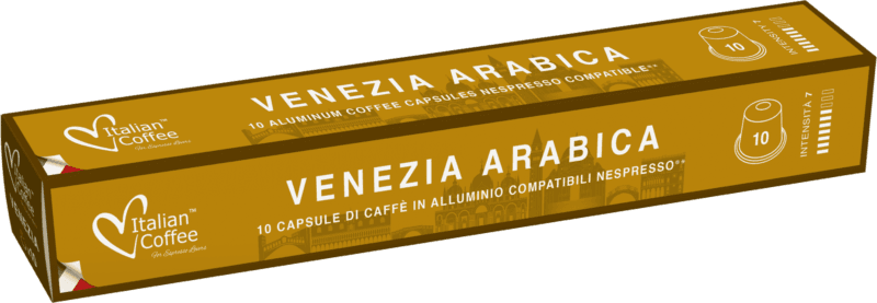 10 kapslí Nespresso Venezia Arabica