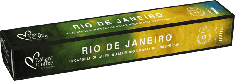 10 kapslí Nespresso Rio de Janerio Brasile