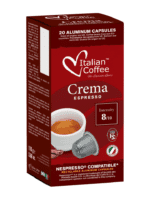 Crema Espresso Aluminium pro Nespresso - 20 kapslí