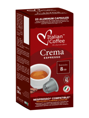 Crema Espresso Aluminium pro Nespresso - 20 kapslí