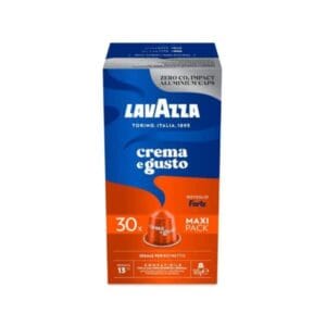 Lavazza Crema e Gusto Forte 30 hliníkových kapslí pro Nespresso
