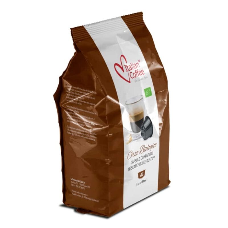 Orzo Biologico Italské kávové kapsle pro Dolce Gusto v sáčku - 16 kapslí