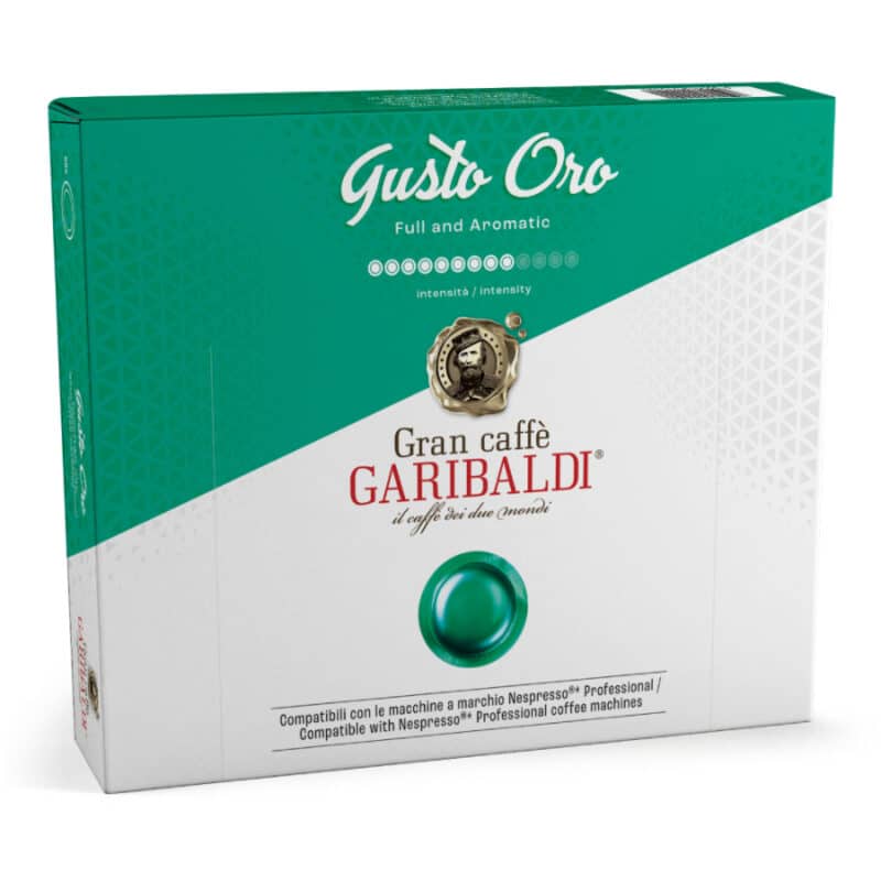 Garibaldi Gusto Oro Nespresso Professional - 50 kapslí