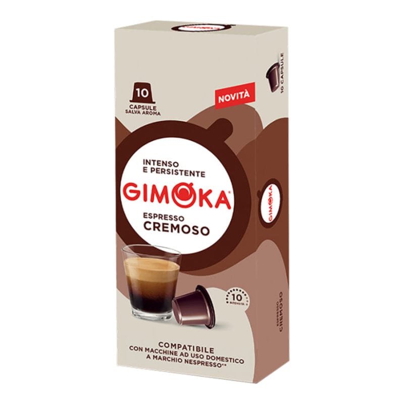 Kapsle Cremoso Gimoka Nespresso - 10 kapslí