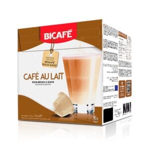 BICAFE Cafe au Lait kapsle na Dolce Gusto - 16 kapslí