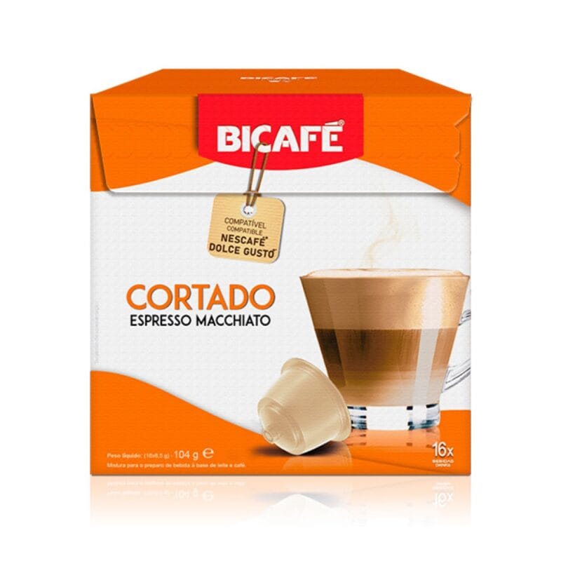 BICAFE Cortado kapsle pro Dolce Gusto - 16 kapslí