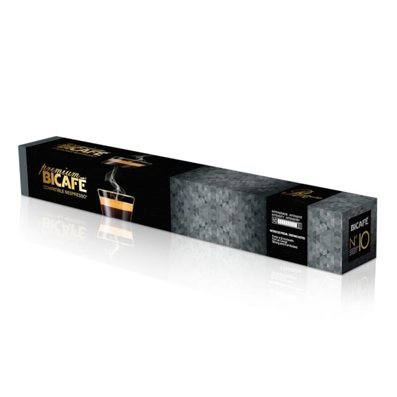 BICAFE Premium Ristretto Nespresso kapsle - 10 kapslí