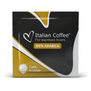 Tampočky Italian Coffee Gold Arabica ESE - 100 sáčků typu ESE 44mm