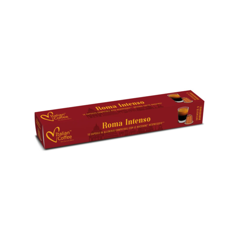 Hliníkové kapsle Roma Intenso pro Nespresso - 10 kapslí